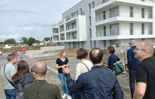 Keredes - visite de chantier Le Plessis à Betton