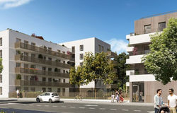Perspective - Programme immobilier neuf Aldéa à Cesson-Sévigné