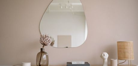 Astuce déco - miroir et commode